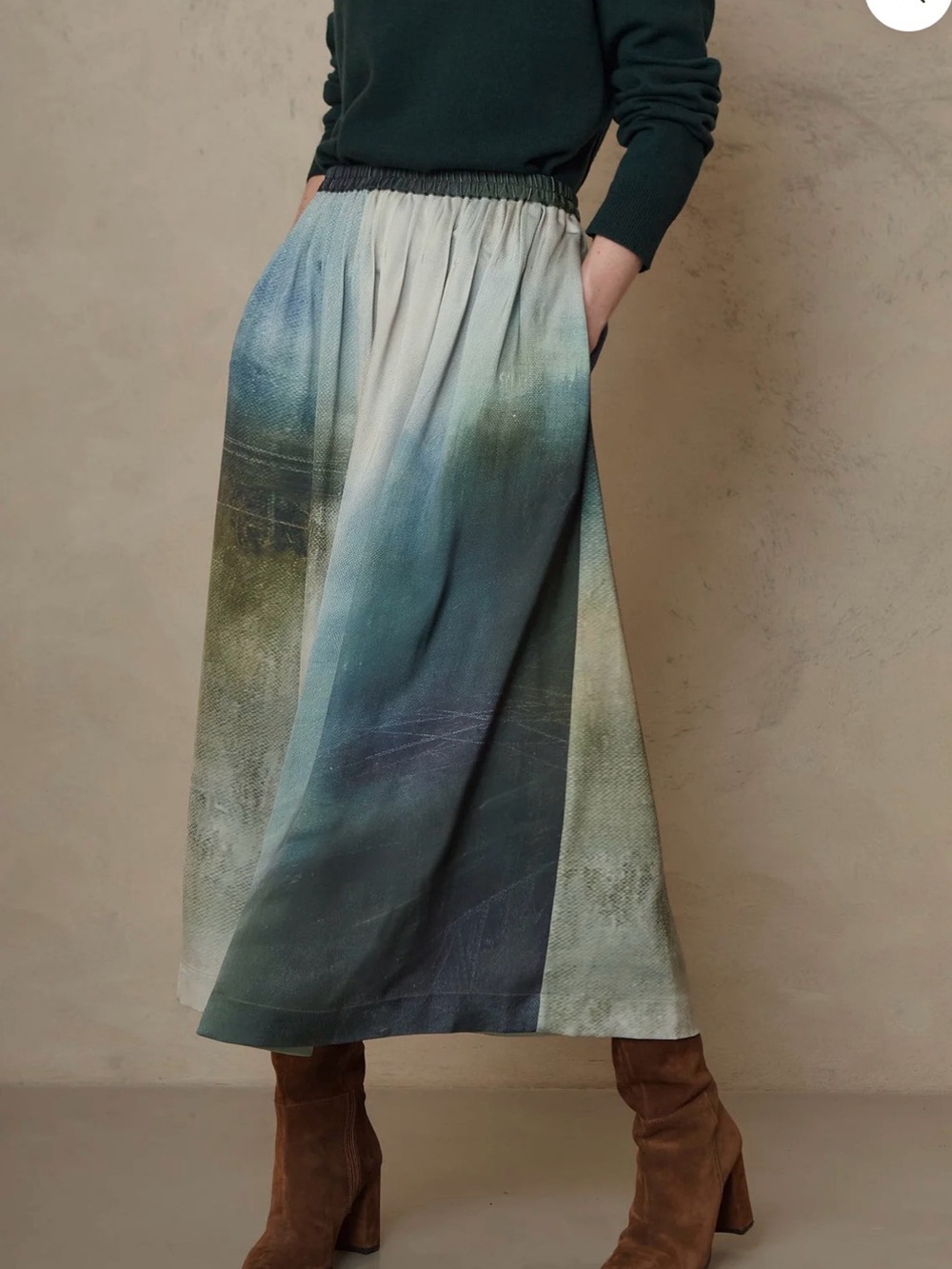 UK brand Eleven Loves NWT Ombre Maxi Skirt US size 8